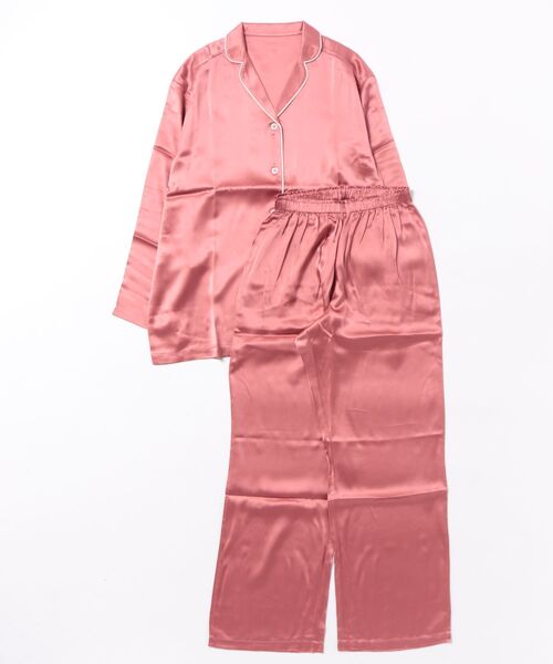 セール】kaimin navi/快眠ナビ シルク100％パジャマ 長袖長パンツ