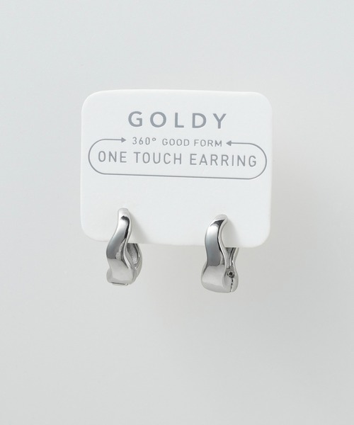 【wingbling】14k Wendy One Touch Earrings キム ゴウン着用 KIWA BRIDAL】KBE-11 シアーフラワー イヤリング ゴールド – 貴