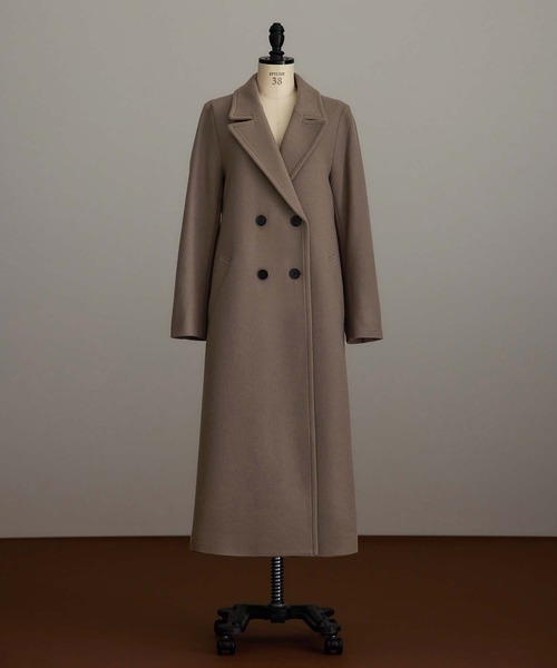 emmi atelier(エミアトリエ)ライトダブルコート　石原さとみさん着用 石原さとみさん着用 emmi atelier ライトダブルコート
