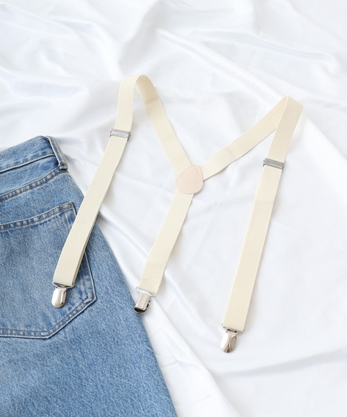 Bling Leads（ブリングリーズ）の「サスペンダー無地（サスペンダー・メンズ・ブラウン/ダークグレー/モカ/ベージュ/チャコール/カーキ/ホワイト/グレー/ブルー/ダークグリーン・F）」の7枚目の写真