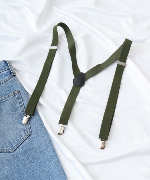 Bling Leads（ブリングリーズ）の「サスペンダー無地（サスペンダー・メンズ・ブラウン/ダークグレー/モカ/ベージュ/チャコール/カーキ/ホワイト/グレー/ブルー/ダークグリーン・F）」の9枚目の写真