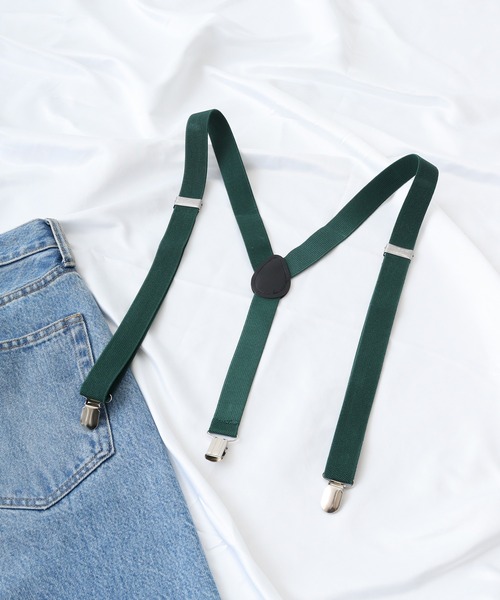 Bling Leads（ブリングリーズ）の「サスペンダー無地（サスペンダー・メンズ・ブラウン/ダークグレー/モカ/ベージュ/チャコール/カーキ/ホワイト/グレー/ブルー/ダークグリーン・F）」の8枚目の写真