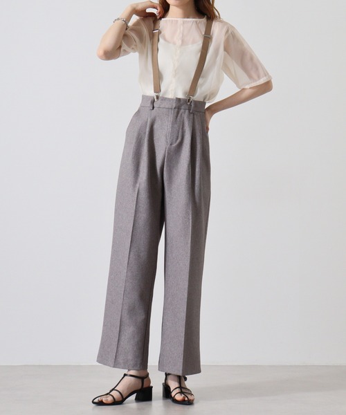 Bling Leads（ブリングリーズ）の「サスペンダー無地（サスペンダー・メンズ・ブラウン/ダークグレー/モカ/ベージュ/チャコール/カーキ/ホワイト/グレー/ブルー/ダークグリーン・F）」の14枚目の写真