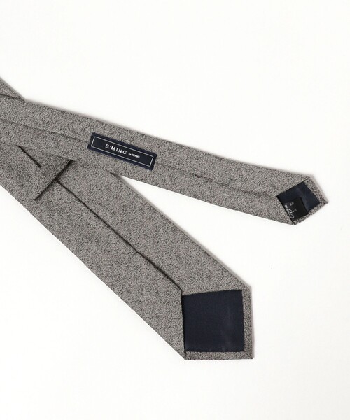 B:MING by BEAMS（ビーミングバイビームス）の「ウールシルク ソリッド ネクタイ 24AW（ネクタイ・メンズ・ライトグレー/グレー/チャコールグレー/ライトブラウン/ダークブラウン/ブルー系その他4/インディゴブルー/ネイビー・ONE SIZE）」の16枚目の写真
