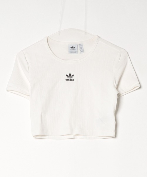 エッセンシャルズ リブ Tシャツ / アディダスオリジナルス