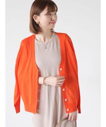 Lugnoncure | 【接触冷感】シアーVネックカーディガン(カーディガン/ボレロ)