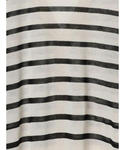 Lugnoncure（ルノンキュール）の「【接触冷感】シアーVネックカーディガン（カーディガン/ボレロ・レディース・オフホワイト/ブルー/オレンジ/ブラック・F）」の12枚目の写真