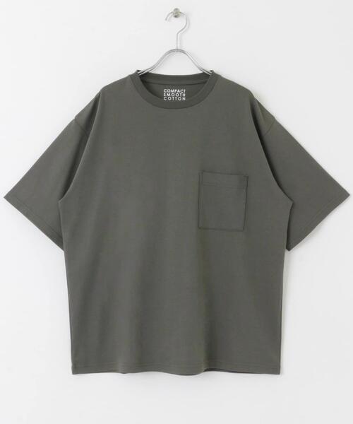 URBAN RESEARCH Sonny Label(アーバンリサーチサニーレーベル)の「コンパクトスムースショートスリーブTシャツ(Tシャツ/カットソー・メンズ・チャコールグレー/ブルー/オレンジ/ホワイト・MEDIUM/LARGE)」の17枚目の写真