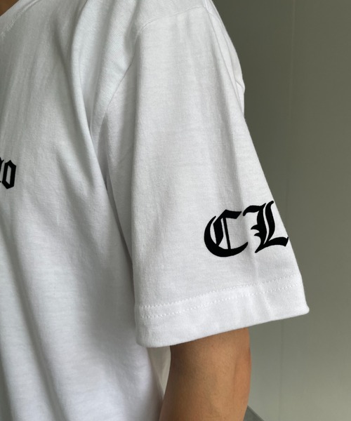 CREARE -LINO-（クレアーレリノ）の「『CREARE-LINO-』フロッキープリント半袖Tシャツ/ロゴT/カットソー＜ユニセックス商品＞（Tシャツ/カットソー・メンズ・ホワイト系その他/ブラック/ホワイト・FREE）」の10枚目の写真