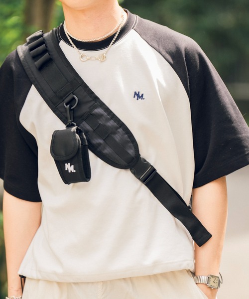 Nanmo.(ナンモ)の「NYLON ONE SHOULDER BAG / ナイロンワンショルダーバッグ(ショルダーバッグ・メンズ・ブラック・FREE)」の9枚目の写真