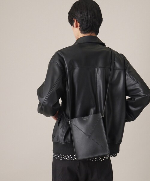 THE SHOP TK （ザ ショップ ティーケー ）の「◆パネルラインBOXショルダーバッグ（ショルダーバッグ・メンズ・ブラック/ブルーグリーン/ブラック系4・00）」の13枚目の写真