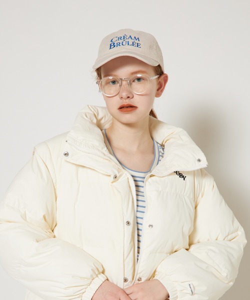 RUBY AND YOU（ルビーアンドユー）の「CREAM BRULEEキャップ（キャップ・レディース・ベージュ系/アイボリー・FREE）」の4枚目の写真