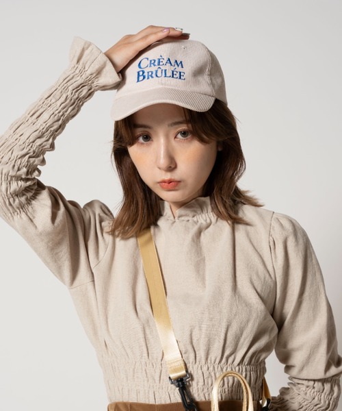 RUBY AND YOU（ルビーアンドユー）の「CREAM BRULEEキャップ（キャップ・レディース・ベージュ系/アイボリー・FREE）」の14枚目の写真