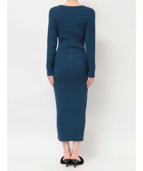 RESEXXY（リゼクシー）の「フロントジップニットワンピース