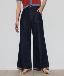 ◆フレアデニムパンツ