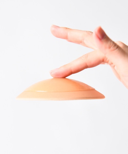 CALIFORNIA OUTFITTERS（カリフォルニア アウトフィッターズ）の「1-7C1 【水陸両用】水着 ドレス 美胸 盛り 貼る 強粘着 ブラパッド（インナーウェア/肌着・レディース・ベージュ/ブラック・ONESIZE）」の9枚目の写真