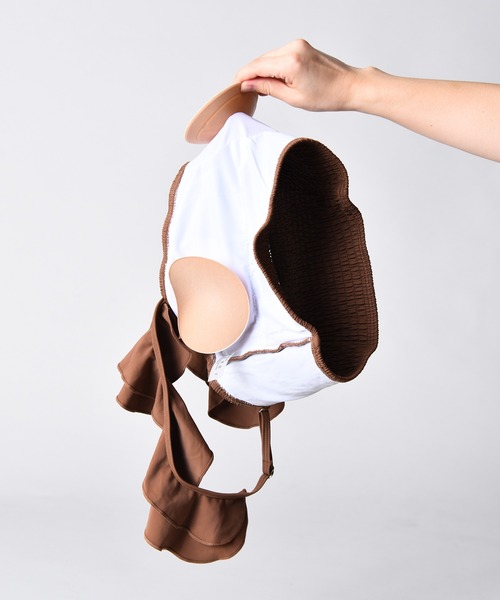 CALIFORNIA OUTFITTERS（カリフォルニア アウトフィッターズ）の「1-7C1 【水陸両用】水着 ドレス 美胸 盛り 貼る 強粘着 ブラパッド（インナーウェア/肌着・レディース・ベージュ/ブラック・ONESIZE）」の11枚目の写真