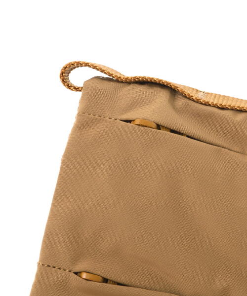 Topologie(トポロジー)の「Topologie/トポロジー Phone Sacoche TECH SATEEN フォンサコッシュ テックサテン【バッグ単体】(ショルダーバッグ・メンズ・ブラック/ブラウン・F)」の12枚目の写真