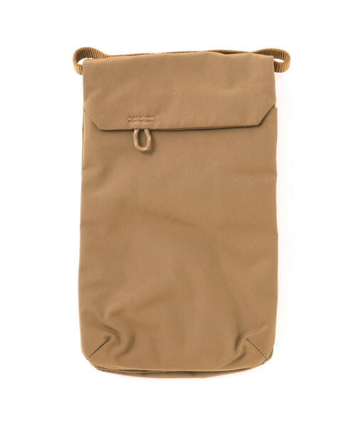 Topologie(トポロジー)の「Topologie/トポロジー Phone Sacoche TECH SATEEN フォンサコッシュ テックサテン【バッグ単体】(ショルダーバッグ・メンズ・ブラック/ブラウン・F)」の20枚目の写真