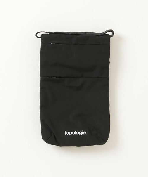 Topologie(トポロジー)の「Topologie/トポロジー Phone Sacoche TECH SATEEN フォンサコッシュ テックサテン【バッグ単体】(ショルダーバッグ・メンズ・ブラック/ブラウン・F)」の15枚目の写真