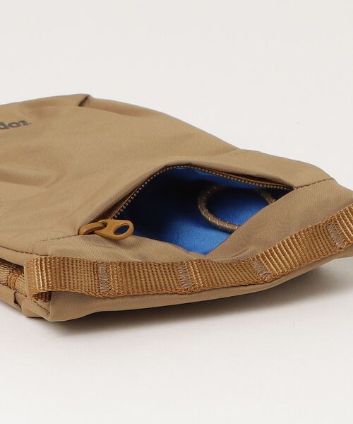 Topologie(トポロジー)の「Topologie/トポロジー Phone Sacoche TECH SATEEN フォンサコッシュ テックサテン【バッグ単体】(ショルダーバッグ・メンズ・ブラック/ブラウン・F)」の21枚目の写真