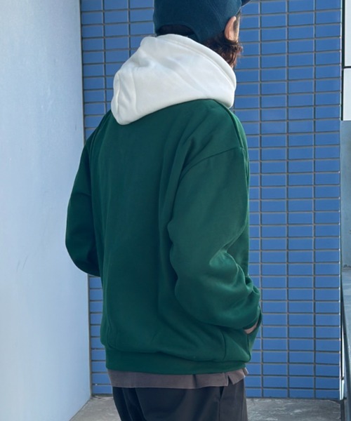 【THRASHER/スラッシャー】 ロゴ刺繍 裏起毛プルオーバースウェットパーカー（パーカー）｜THRASHER（スラッシャー）