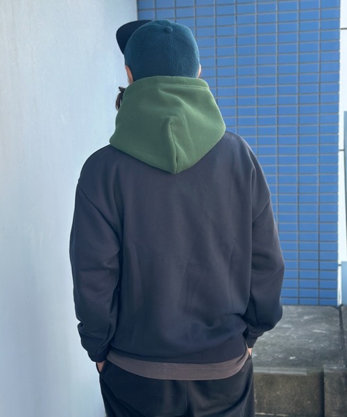【THRASHER/スラッシャー】 ロゴ刺繍 裏起毛プルオーバースウェットパーカー（パーカー）｜THRASHER（スラッシャー）