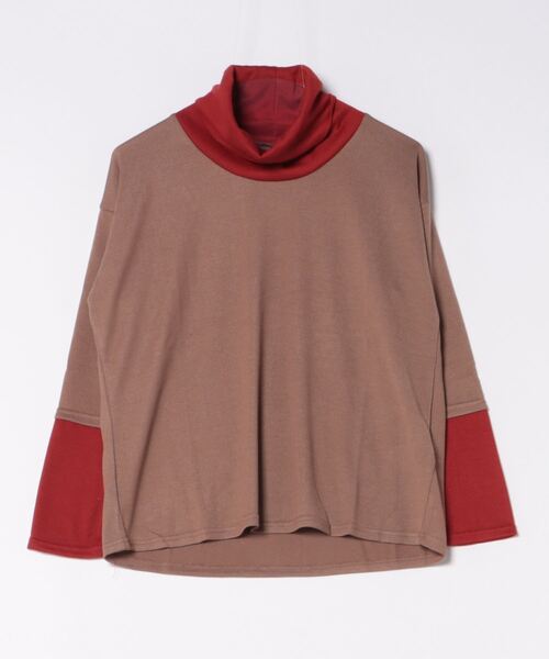 チャイハネ（チャイハネ）の「【チャイハネ】リディーナタートルネックトップス（その他トップス・レディース・ベージュ/カーキ/ブルー/グレー・FREE）」の2枚目の写真