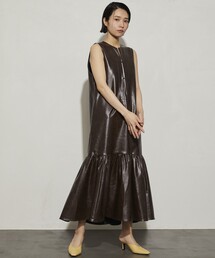 Firsthand | Firsthand/ファーストハンド フェイクレザー2WAYギャザーワンピース(ワンピース)