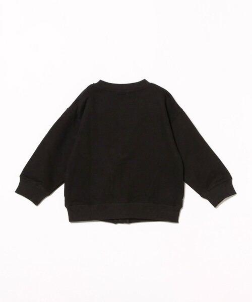 B:MING by BEAMS（ビーミングバイビームス）の「スウェット カーディガン 2024FW（100～140cm）（カーディガン/ボレロ・キッズ・グリーン/ブラック・140/130/120/100/110）」の10枚目の写真