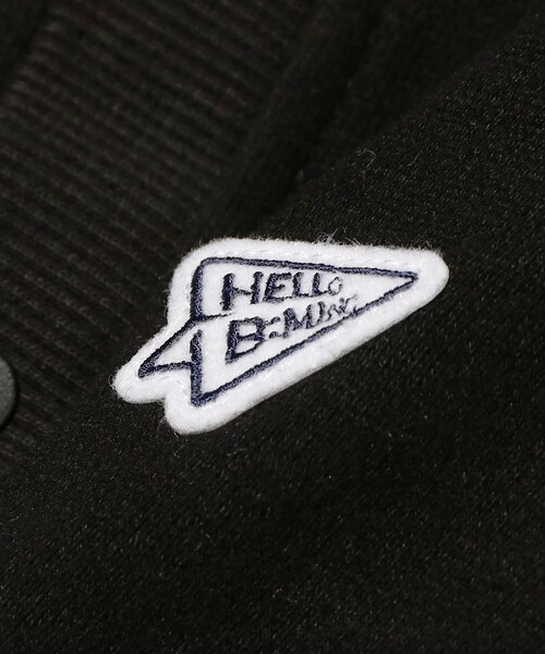 B:MING by BEAMS（ビーミングバイビームス）の「スウェット カーディガン 2024FW（100～140cm）（カーディガン/ボレロ・キッズ・グリーン/ブラック・140/130/120/100/110）」の11枚目の写真