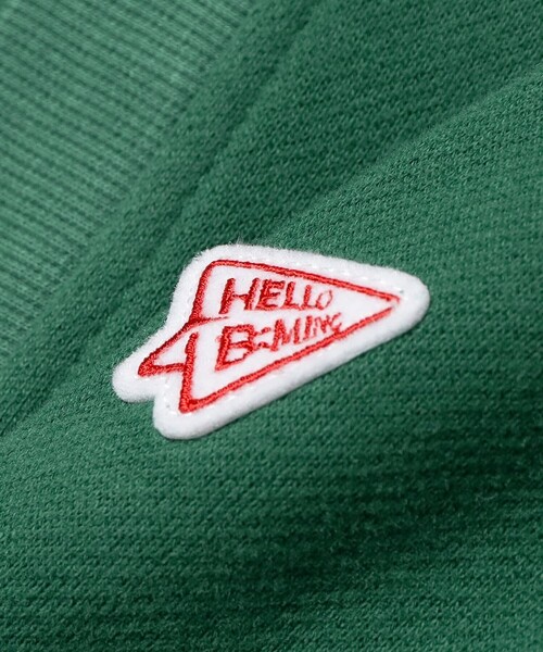 B:MING by BEAMS（ビーミングバイビームス）の「スウェット カーディガン 2024FW（100～140cm）（カーディガン/ボレロ・キッズ・グリーン/ブラック・140/130/120/100/110）」の16枚目の写真