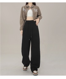 【24年AW 待望の再入荷!】美脚見え サイドラインスウェットパンツ