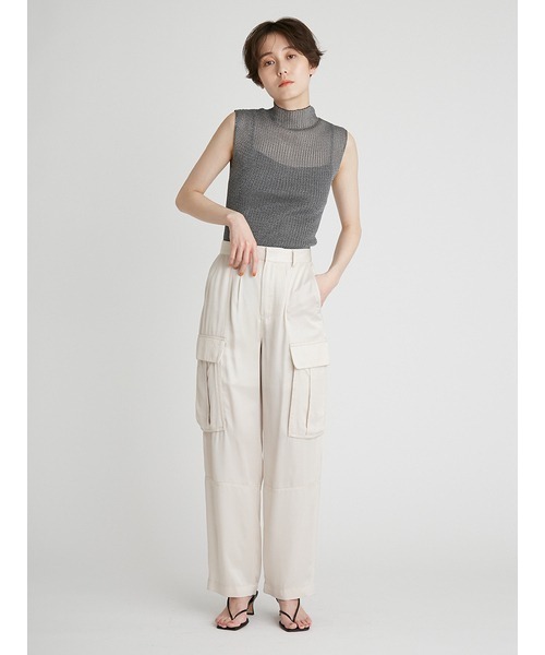 FRAY I.D(フレイアイディー)の「カーゴパンツ(カーゴパンツ・レディース・ブルー・0)」の11枚目の写真