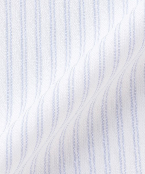 TOKYO SHIRTS(トウキョウシャツ)の「COFREX スタンドたたみフリル 長袖レディースフリルシャツ(シャツ/ブラウス・レディース・ブルー・L/M/LL/S)」の5枚目の写真