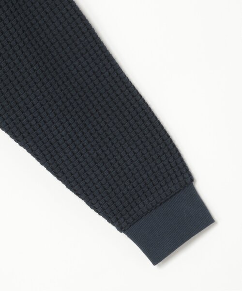 ikka（イッカ）の「ビッグワッフルクルーネックプルオーバー（スウェット・メンズ・ネイビー/グレー/ベージュ/オリーブ/ブラック・XL/L/M/S）」の22枚目の写真