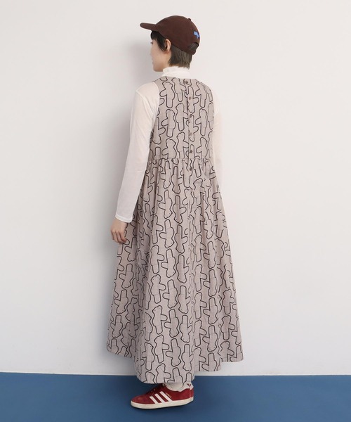 I am I in fact...（アイアムアイインファクト）の「Bear pattern　キャップ（キャップ・レディース・ベージュ/ブラウン・FREE）」の21枚目の写真