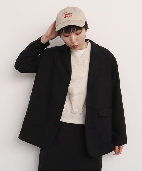 I am I in fact...（アイアムアイインファクト）の「Bear pattern　キャップ（キャップ・レディース・ベージュ/ブラウン・FREE）」の16枚目の写真