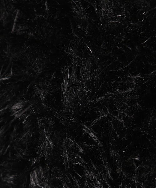 N.（N. Natural Beauty Basic）（エヌエヌナチュラルビューティーベーシック）の「◆モケモケフェザーミニスカート（スカート・メンズ・クリーム/ブラック・MEDIUM）」の15枚目の写真