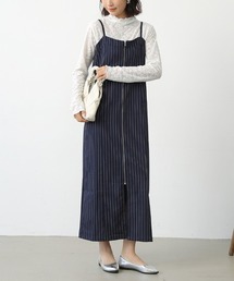 Doux Belle（ドゥーベル）の「フロントジッパーキャミワンピース（ワンピース）」