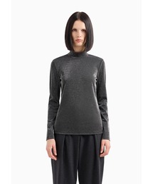 ARMANI EXCHANGE | 【A|X アルマーニ エクスチェンジ】メタリックモックネックプルオーバー(Tシャツ/カットソー)