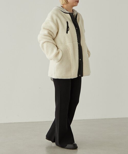 【セール】ニットセミフレアーパンツ（その他パンツ）｜earthy（アーシー）