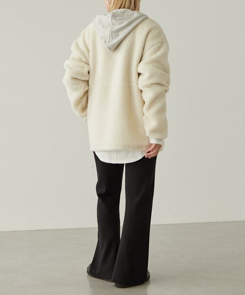 【セール】ニットセミフレアーパンツ（その他パンツ）｜earthy（アーシー）