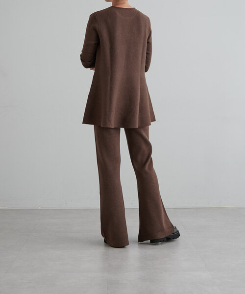 【セール】ニットセミフレアーパンツ（その他パンツ）｜earthy（アーシー）