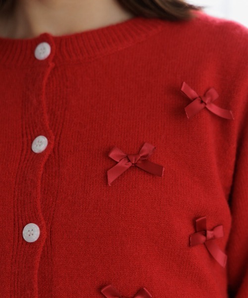 【セール】スウィートリボンニット（ニット/セーター）｜flower（フラワー）