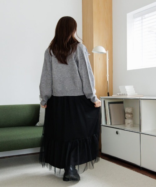 【セール】スウィートリボンニット（ニット/セーター）｜flower（フラワー）