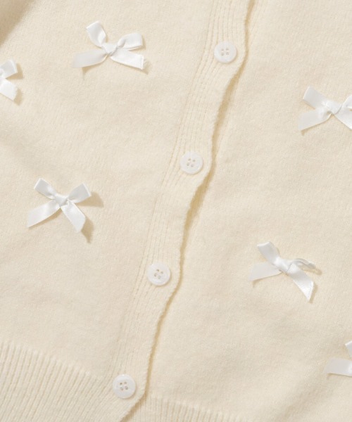 【セール】スウィートリボンニット（ニット/セーター）｜flower（フラワー）