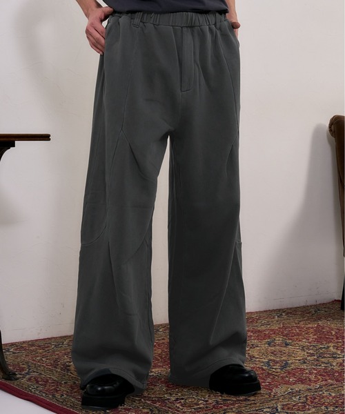 セール】【BLAYMORE】 Washed Sweat Pants / ワイドスウェットパンツ