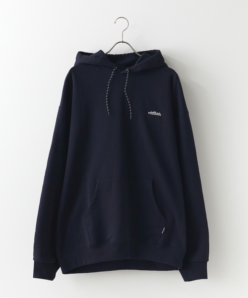 THOUSAND MILE(サウザンドマイル)の「THOUSAND MILE/サウザンドマイル PULLOVER HOODIE プルオーバーパーカー(パーカー・メンズ・ライトグレー/ネイビー/ブラック・S/M/L/XL)」の6枚目の写真