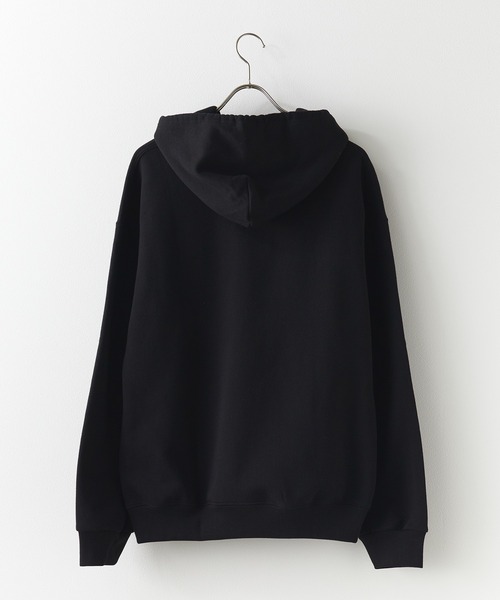 THOUSAND MILE(サウザンドマイル)の「THOUSAND MILE/サウザンドマイル PULLOVER HOODIE プルオーバーパーカー(パーカー・メンズ・ライトグレー/ネイビー/ブラック・S/M/L/XL)」の5枚目の写真